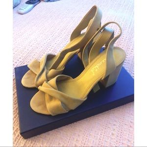 Splendid ankle wrap heels.